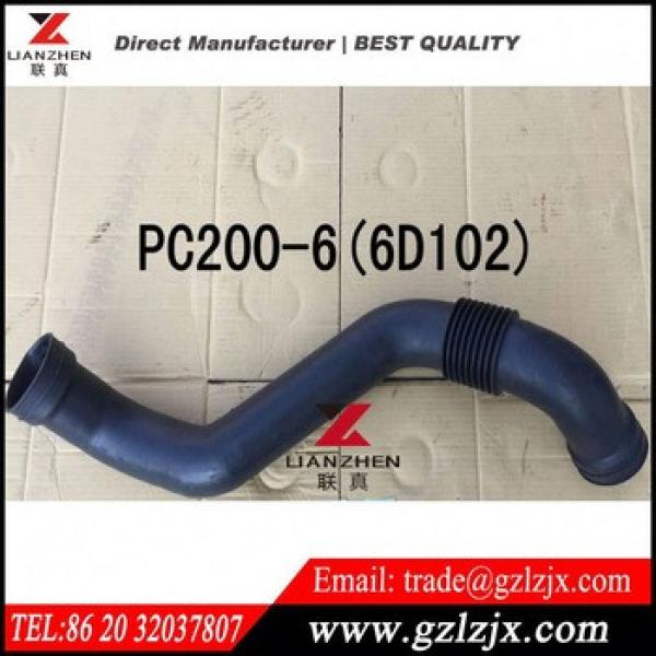 Excavator Parts PC200-6 6D95 6D102 Air Intake Pipe 20Y-01-21212 Air Inlet Tube Pipe 20y-01-29210 #1 image