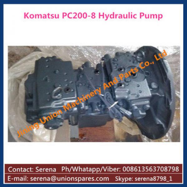 Genuine excavator main pump pc200-8 hydraulic pump for Komatsu 708-2L-41230 #1 image