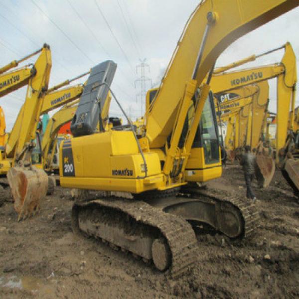 excellent condition PC200-8 crawler excavator used for sale #1 image