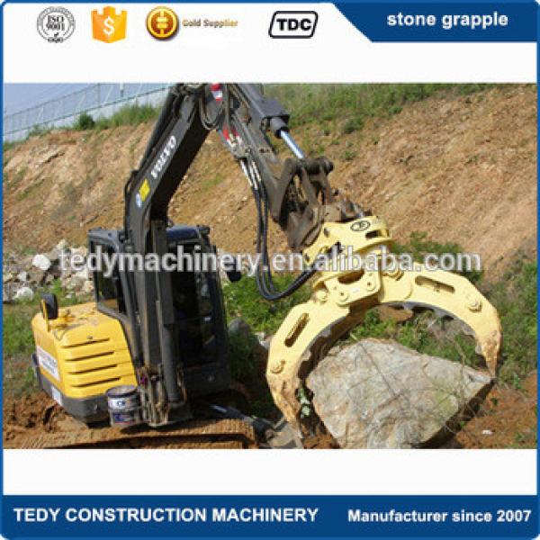 26-33 tons pc300 pc360 excavator used attachments wholesale factory price rock grappler rotator for excavator sale #1 image