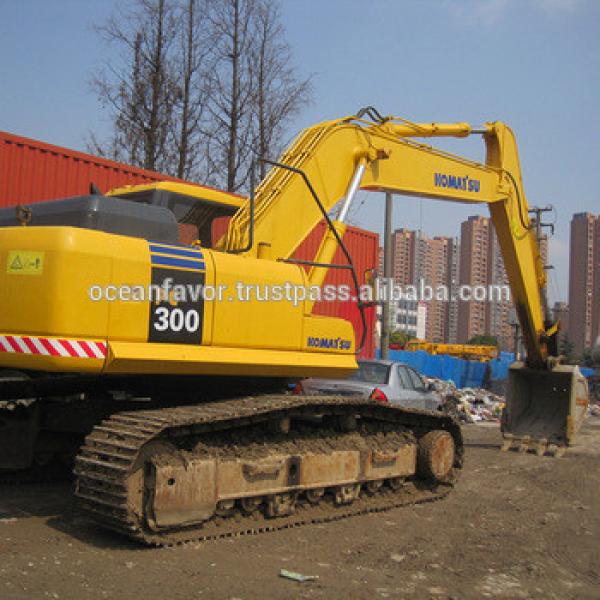 Low price Komatsu PC300 used crawler excavator on sale in Shanghai cheap #1 image