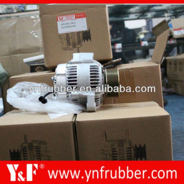 600-861-3411 PC200-6 SAA6D102 Excavator ALTERNATOR , excavator Generator #1 image