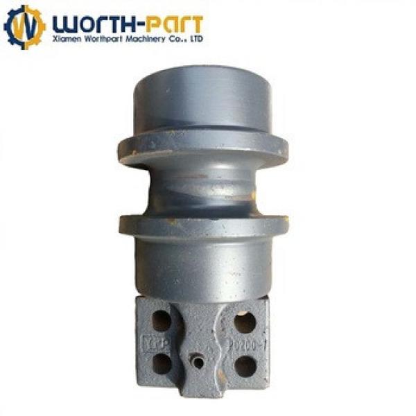 PC200-7 excavator undercarriage parts steel forging top roller assy #1 image