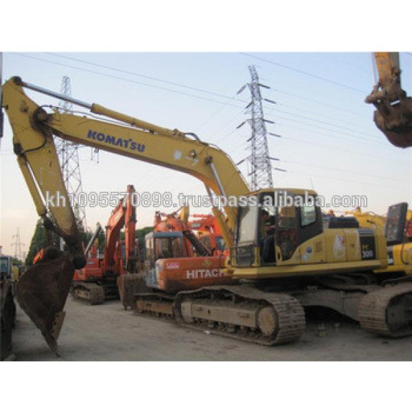 used excavator Komatsu PC300 for sale in Shanghai China #1 image