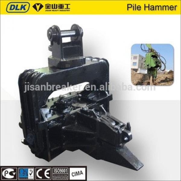 high frequency vibro pile hammer pile driver used for concrete piling suit for PC210 PC300 PC400 excavator #1 image