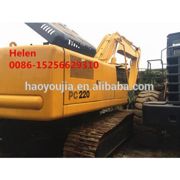 KOMATU excavators pc220 for sale in cheap price in good condition in factory price with diesel engine #1 image