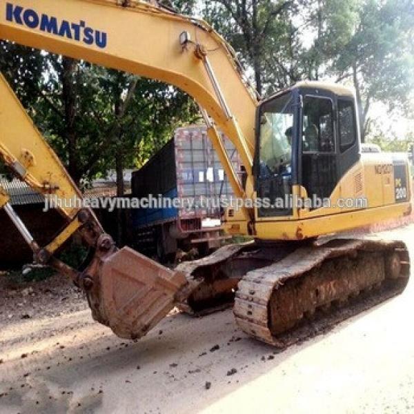 komatsu pc200-8 price japanese used excavator pc200-7 for sale #1 image