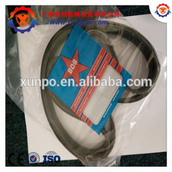 SAA6D107E/SA6D102E diesel engine fan belt 6732-61-3871, PC200-8/PC220-8 excavator parts #1 image