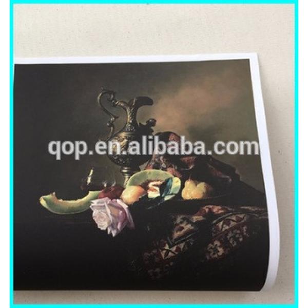 220GSM waterproof polyester canvas 600d rolled canvas fabric for printing #1 image