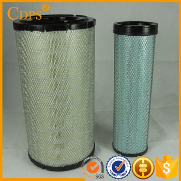 high quality PC220-7 excavator air filter for diesel engine 600-185-4100 #1 image