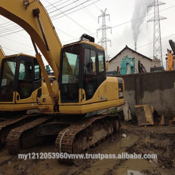 Used Komat PC200-7 Excavator for SALE, PC200 Excavator cheap price #1 image