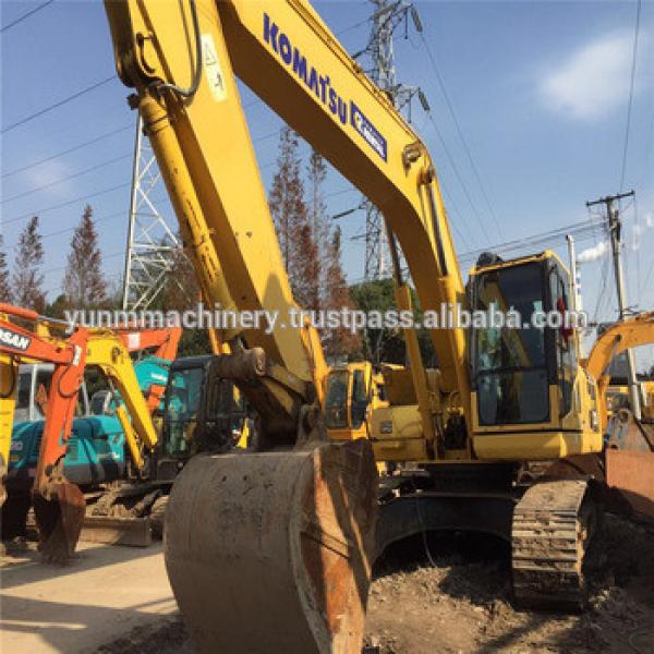 Used Komatsu PC220-8 crawler excavator, cheap price for sale #1 image