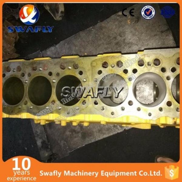 Excavator Engine Parts PC220 Engine 6D95 Cylinder Block 6209-21-1200 6209-21-1100 #1 image