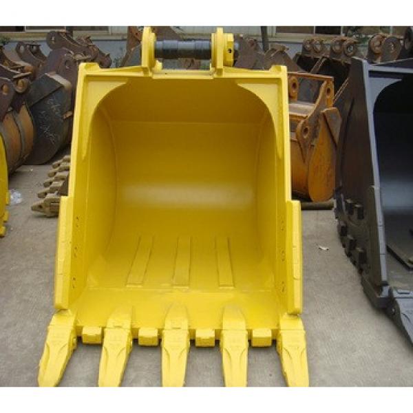 long life excavator parts 1.6m3 PC300 rock bucket with pins and bushing #1 image