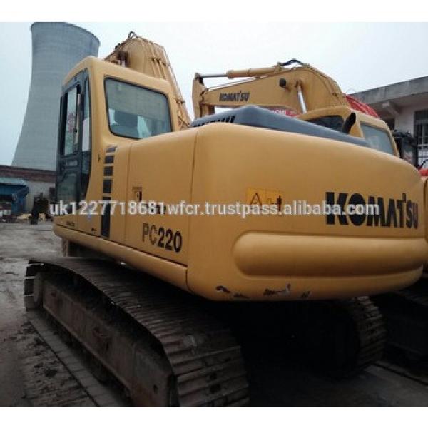 good working condition high quality new price Japan Komatsu PC220-6 Excavator hot sale #1 image