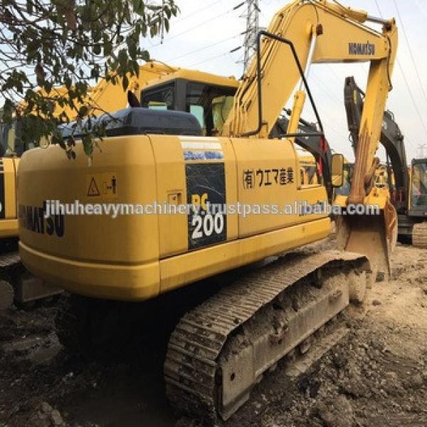 Japan Original engine good condition excavator 2012 year Komatsu PC200-7 second hand hydraulic crawler used excavator for sale #1 image