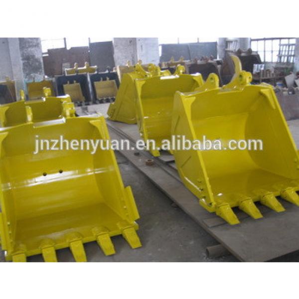 Mini excavator bulldozer bucket mini rock bucket 0.8cbm 1.0cbm pc220 #1 image