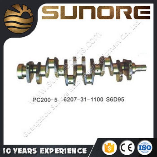 China Supplier 6D95 engine crankshaft for PC200-5 6207-31-1100 #1 image