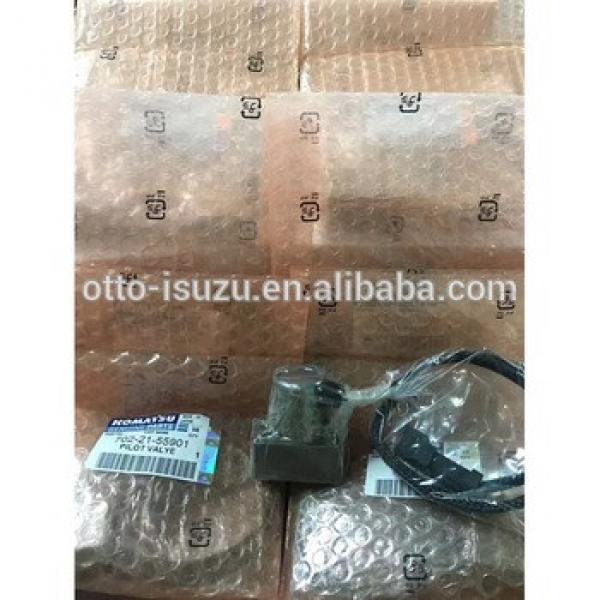 Solenoid Valve 702-21-55901 PC200-7 PC200-8 PC300-7 PC270-8 Pilot Valve #1 image