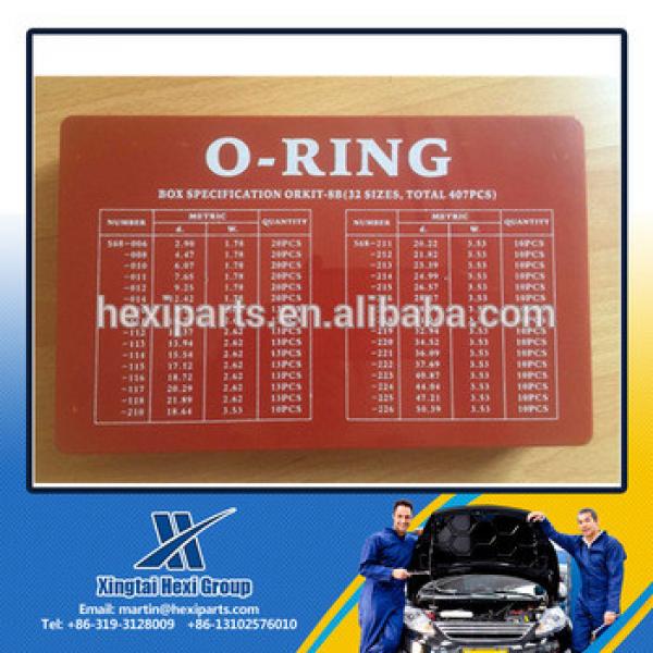 407pcs NBR 90 Shore O Ring Kits for Excavators #1 image