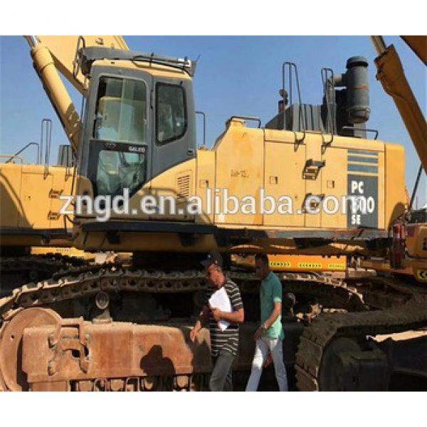 Komatsuu PC800-7 excavator used condition komats PC800-7 PC1250 PC300 PC650 backhoe for sale #1 image