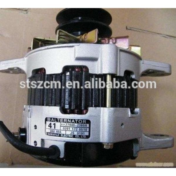 PC300-7 alternator,600-861-3111,35A alternator,PC300 generator #1 image