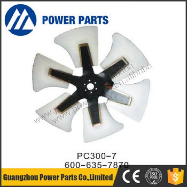 China Manufacture Price Excavator Parts PC300-7 6D114 Engine Fan Blade For 600-635-7870 #1 image