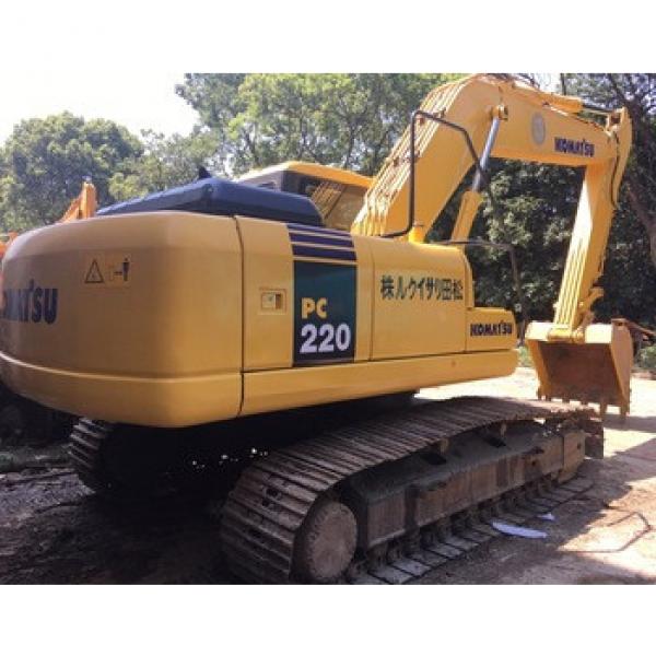 Good Performance Used Komatsu Excavator PC220 made in Japan / USA, Construction Equipment for hot sale #1 image