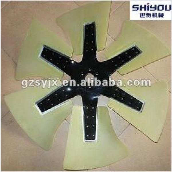 Radiator Fan Blade Engine Fan Blade for Excavator PC300-7 6D125 600-635-7870 #1 image