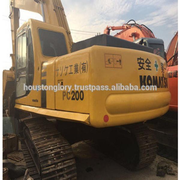 Used japan excavator komatsu pc200 for sale, also pc200-3,pc200-5,pc200-7,pc200-8,pc220-6,pc300-6 #1 image