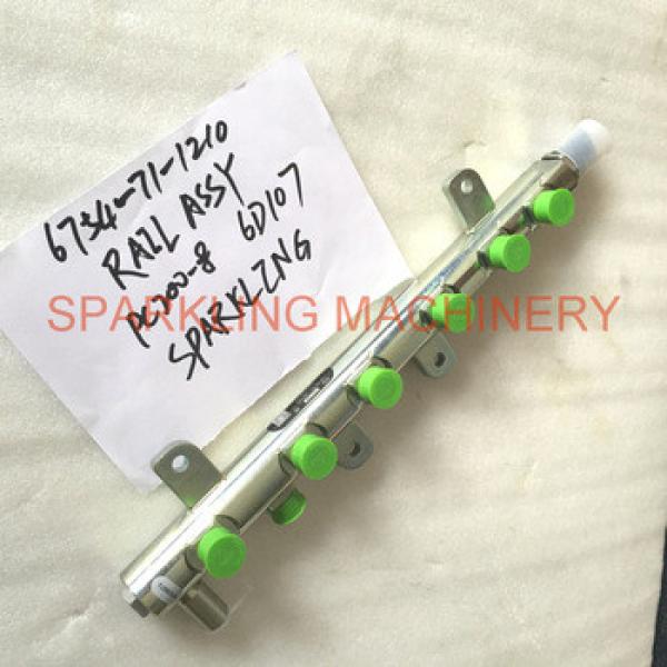 SPARKLING MACHINERY EXCAVATOR PC200-8 6D107 6754-71-1210 COMMON RAIL #1 image