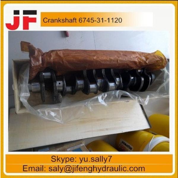 Excavator engine parts PC300 crankshaft 3965008 #1 image