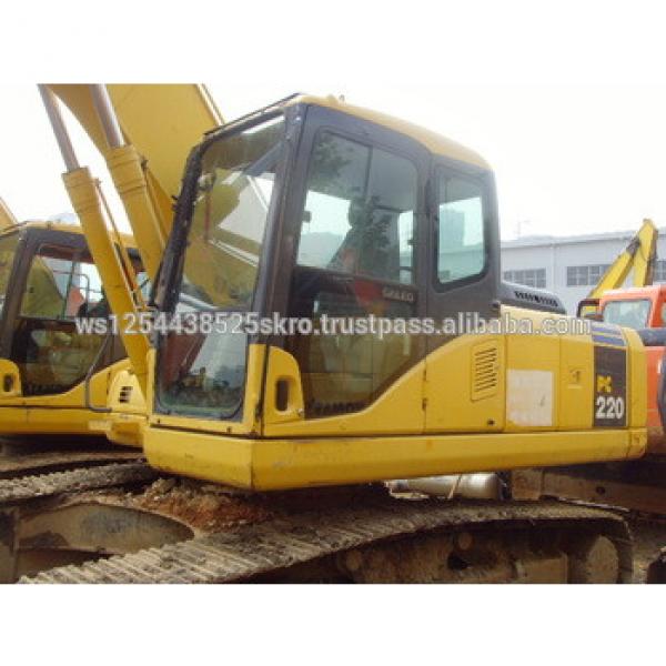 Used crawler excavator Komatsu PC220-7 Excavator for sale #1 image