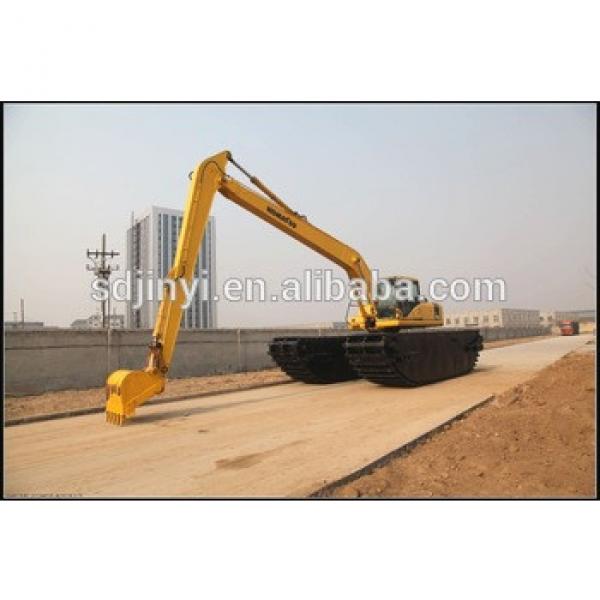 PC220 Amphibious Excavator with Long Reach Arm, JYSL-350-3 #1 image