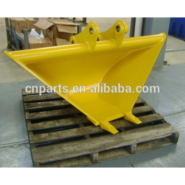 PC200-5/6/7 Hitachi ZX200-1/3/5/6/7 Kobelco SK200-1/3/5/6/8 Excavator trapezoidal V ditch bucket #1 image