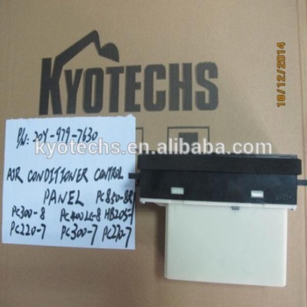 AIR CONDITIONER CONTROL PANEL FOR 20Y-979-7630 20Y-979-7631 20Y-979-7632 20Y-979-7633 20Y-979-7634 #1 image