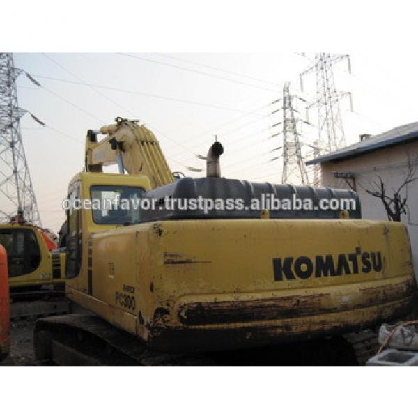 used Komatsu PC300 excavator , second hand Komatsu PC300-6 crawler excavator #1 image