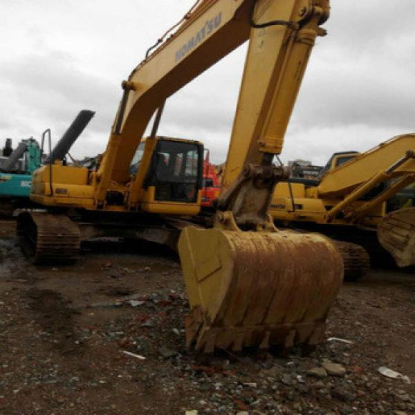 80% new excavator PC220-7 used construction excavator #1 image