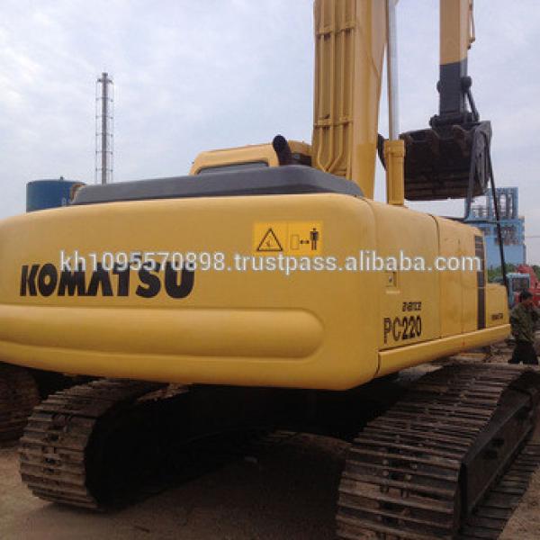 Cheap Japan made PC220-6 crawler excavator on sale #1 image