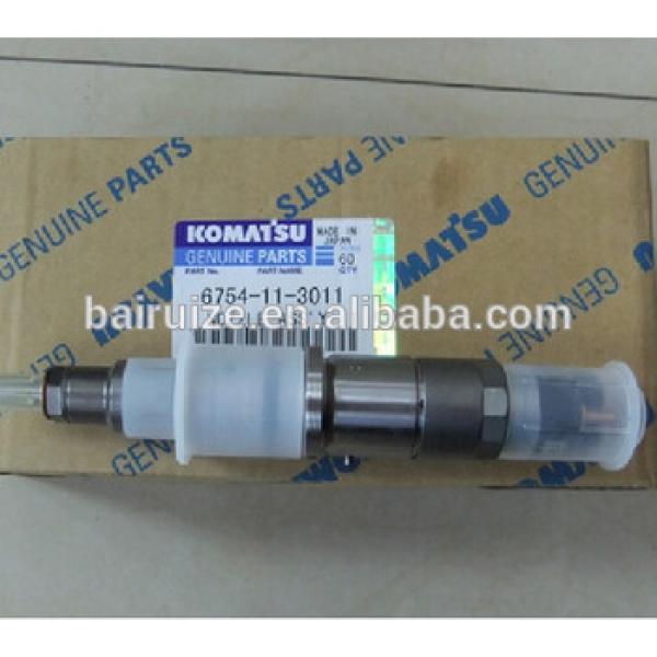 Fuel Injector for PC200-8 PC220-8 Excavator Parts 6754-11-3011 #1 image