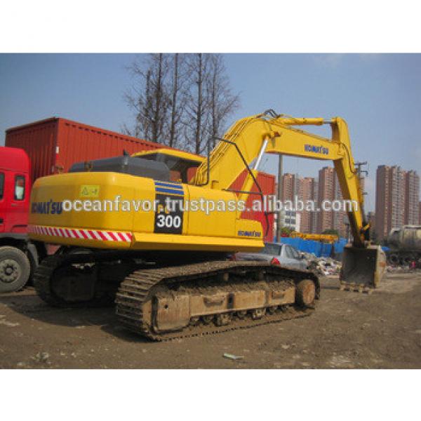 used Japan made Komatsu PC300 excavator Komatsu crawler excavator PC300-6 for sale #1 image