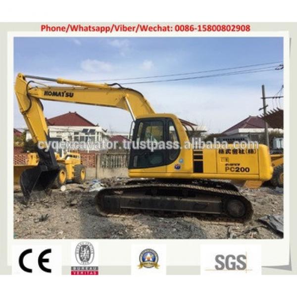 Used Reconditioned Komatsu 20T hydraulic excavator Komatsu PC200-6/PC200-7/PC300-7/[C350/PC400 excavators #1 image