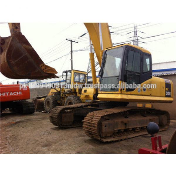 Used Komatsu Excavator PC200-7 for sale, Japan original Komatsu Excavators PC200-7 PC200-8 #1 image