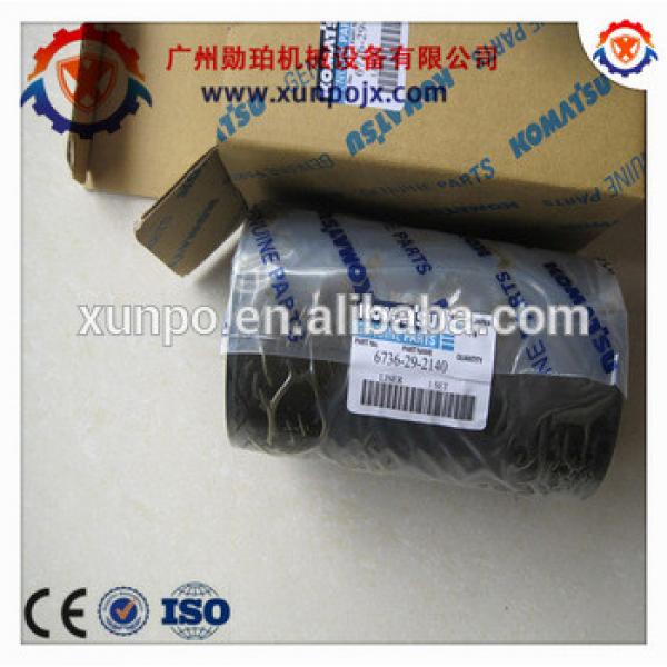 PC220-7 excavator spare parts, 6D102 cylinder liner 6736-29-2110 length 200mm #1 image