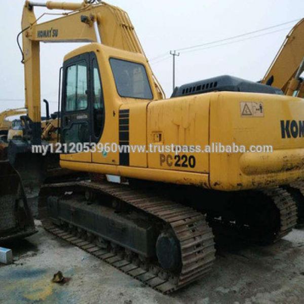 used excavator Japan used excavator PC220 Crawler excavator #1 image