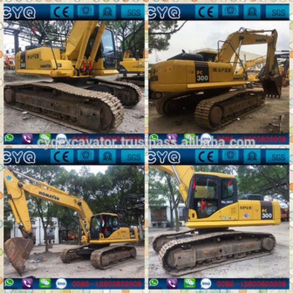 Used Komatsu PC300-7 excavator, 30ton excavators, Komatsu pc200,pc220,pc3000,pc360,pc400 excavator for sale (wechat: himoni) #1 image