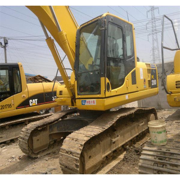 used japan excavator komatsu pc200 for sale PC200-7 PC200-6 PC220-7 PC220 excavators #1 image