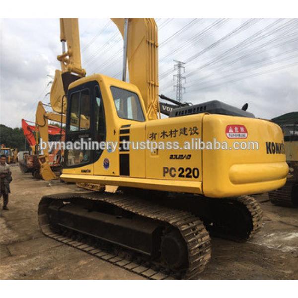 used hydraulic komatsu pc220-6 excavator #1 image