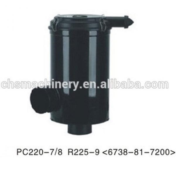 best quality Air filter assy PC220-7 6738-81-7200 for excavator engine parts #1 image