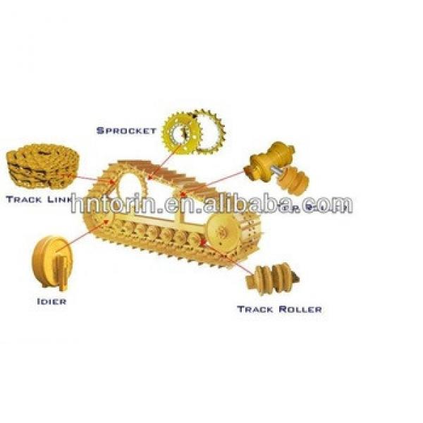 PC300-5 PC300-6 Excavator parts idler assembly 207-30-00160 #1 image